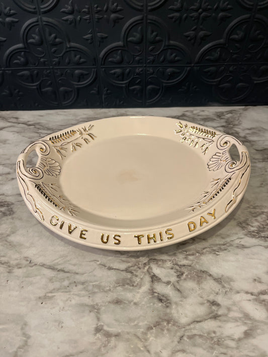 Give us this Day Bread Platter