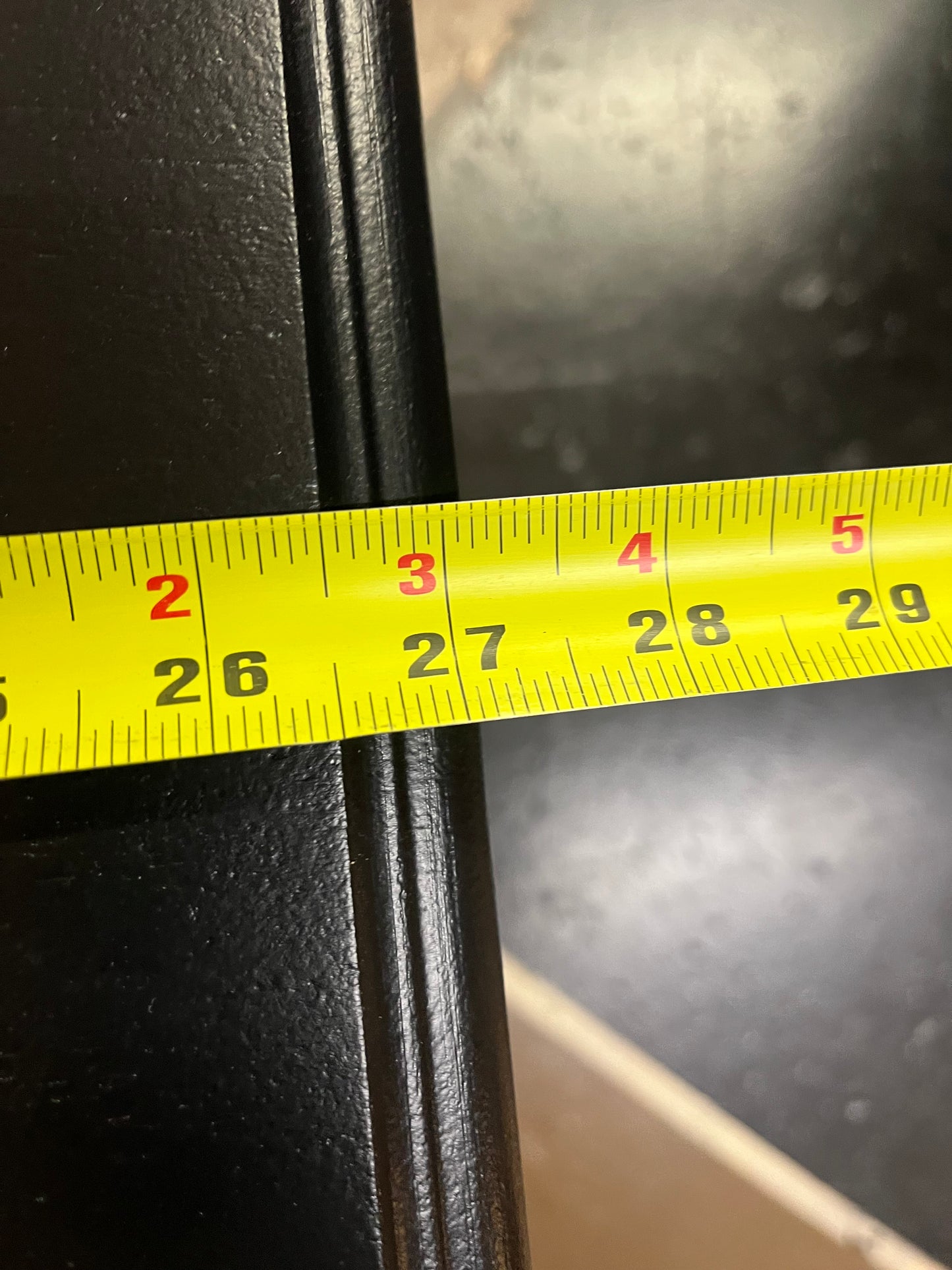 Black Refinished Nightstand Set By River's Edge