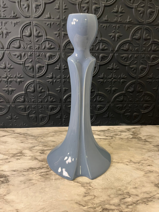 Blue Haeger Art Deco Candle Holder