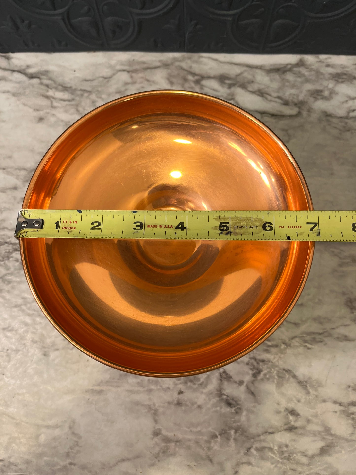 Coppercraft Pedestal Bowl Compote