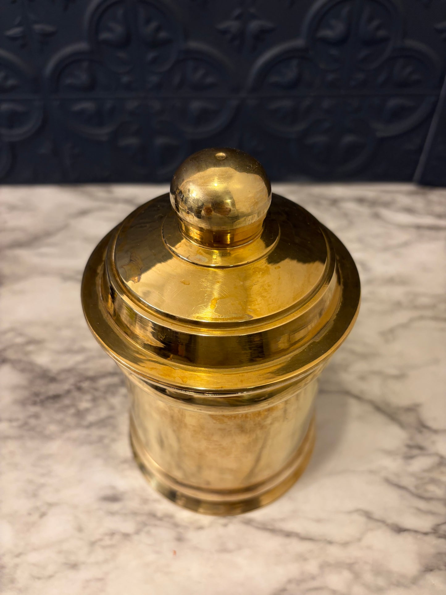 Solid Brass Canister