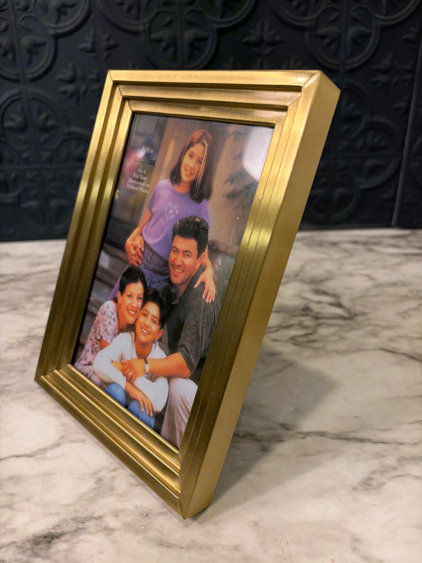 Brass Deco Style Picture Frame