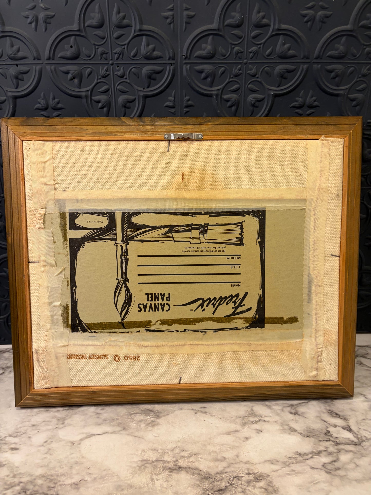 Love is all We need Framed Crewel