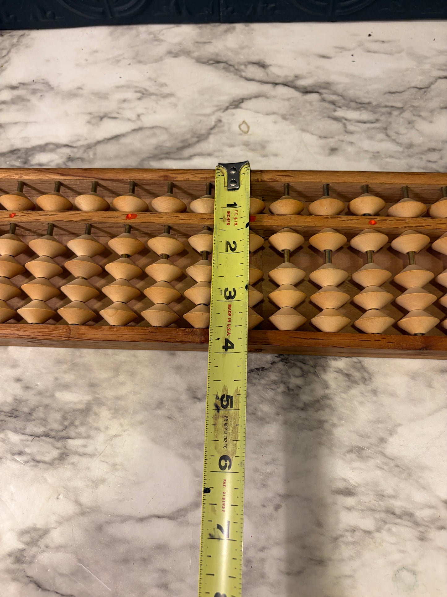 Wood Abacus 13" L