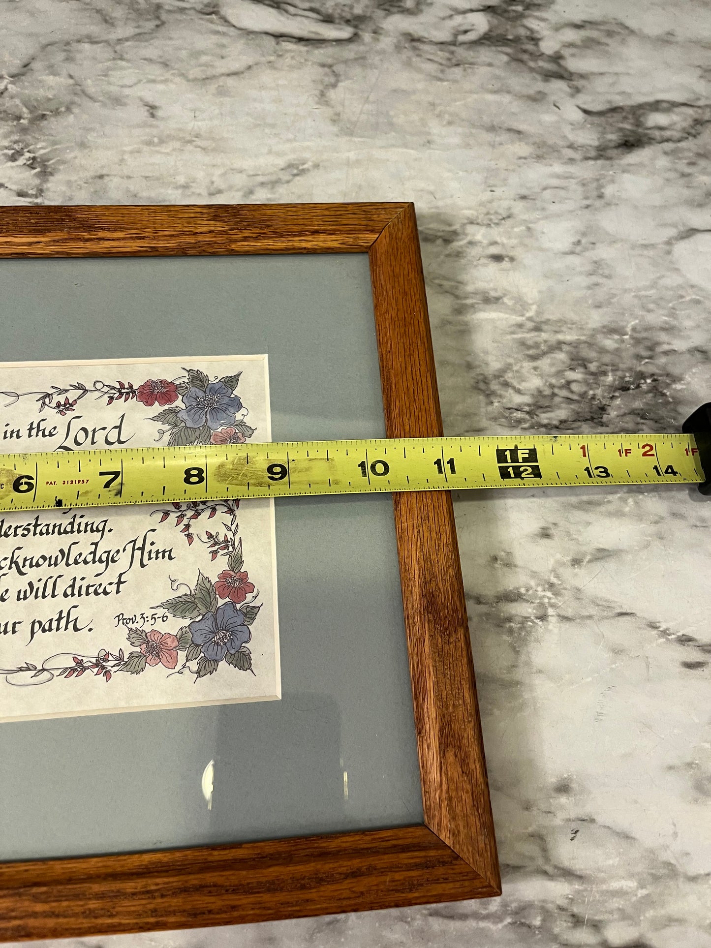 Trust in the Lord Framed