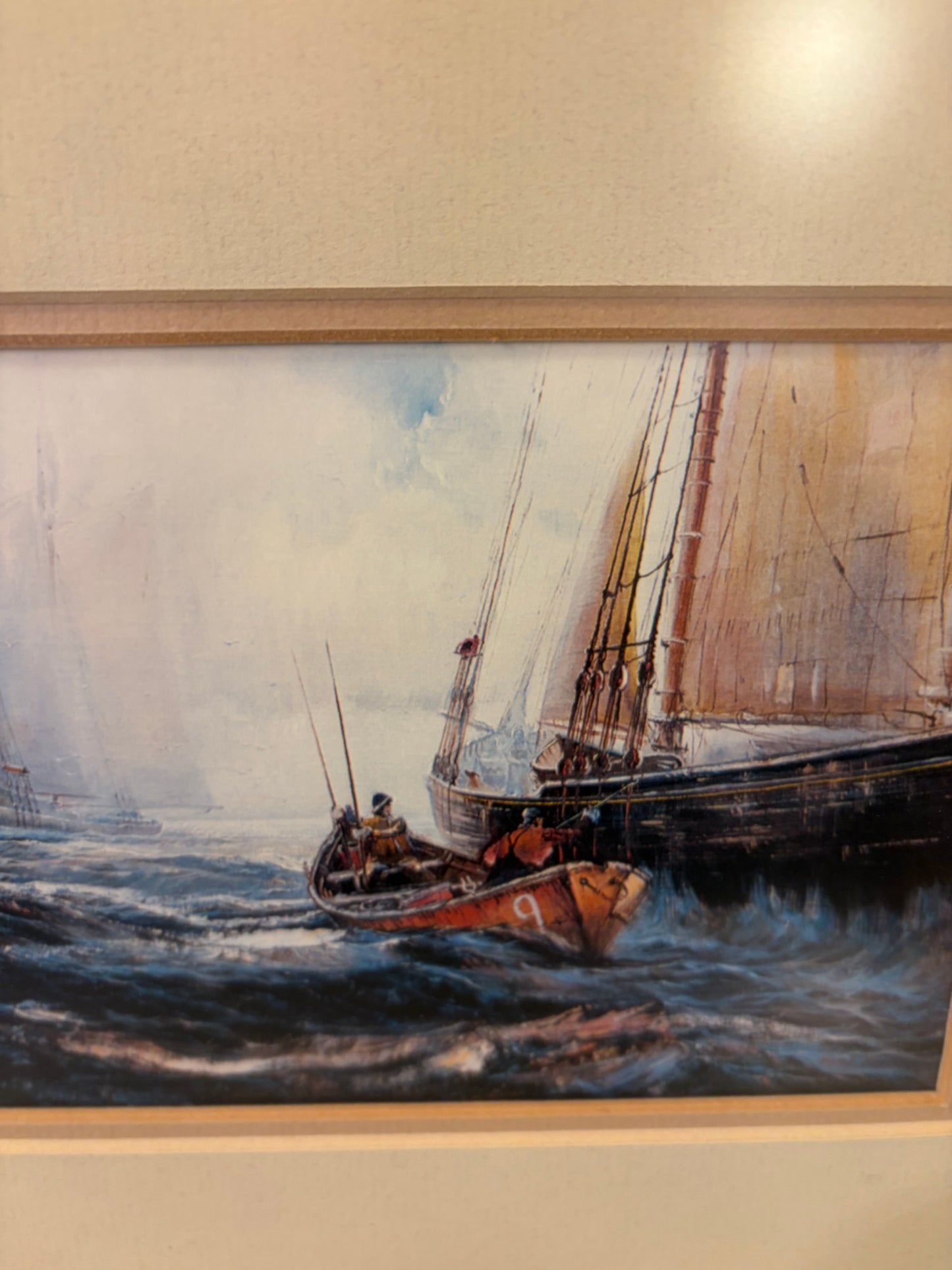 Framed Ships in Choppy Waters
