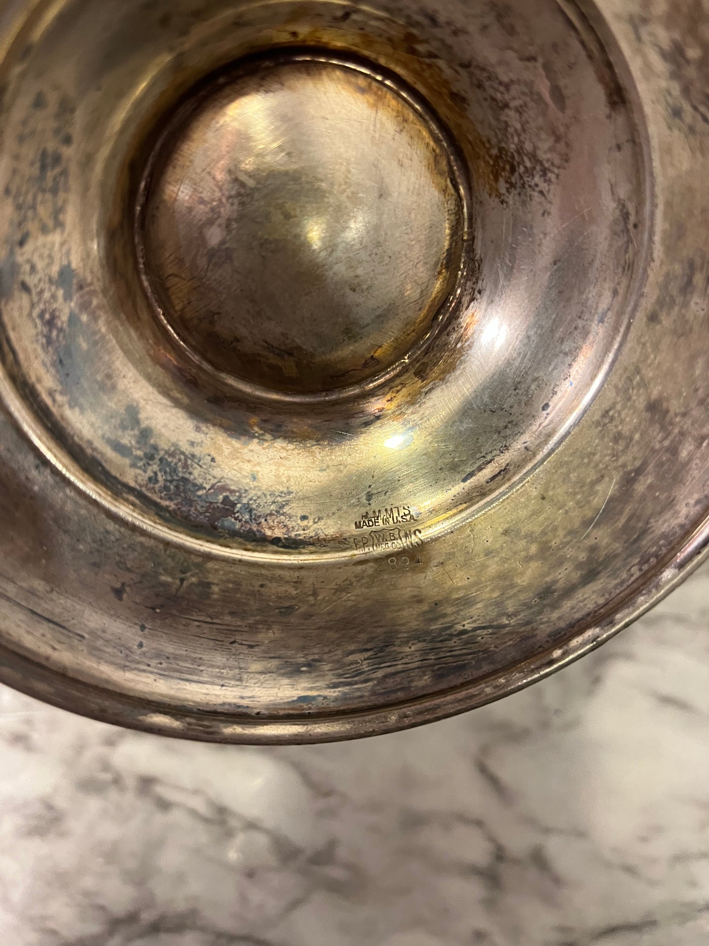 WB Silver Plate Pitcher