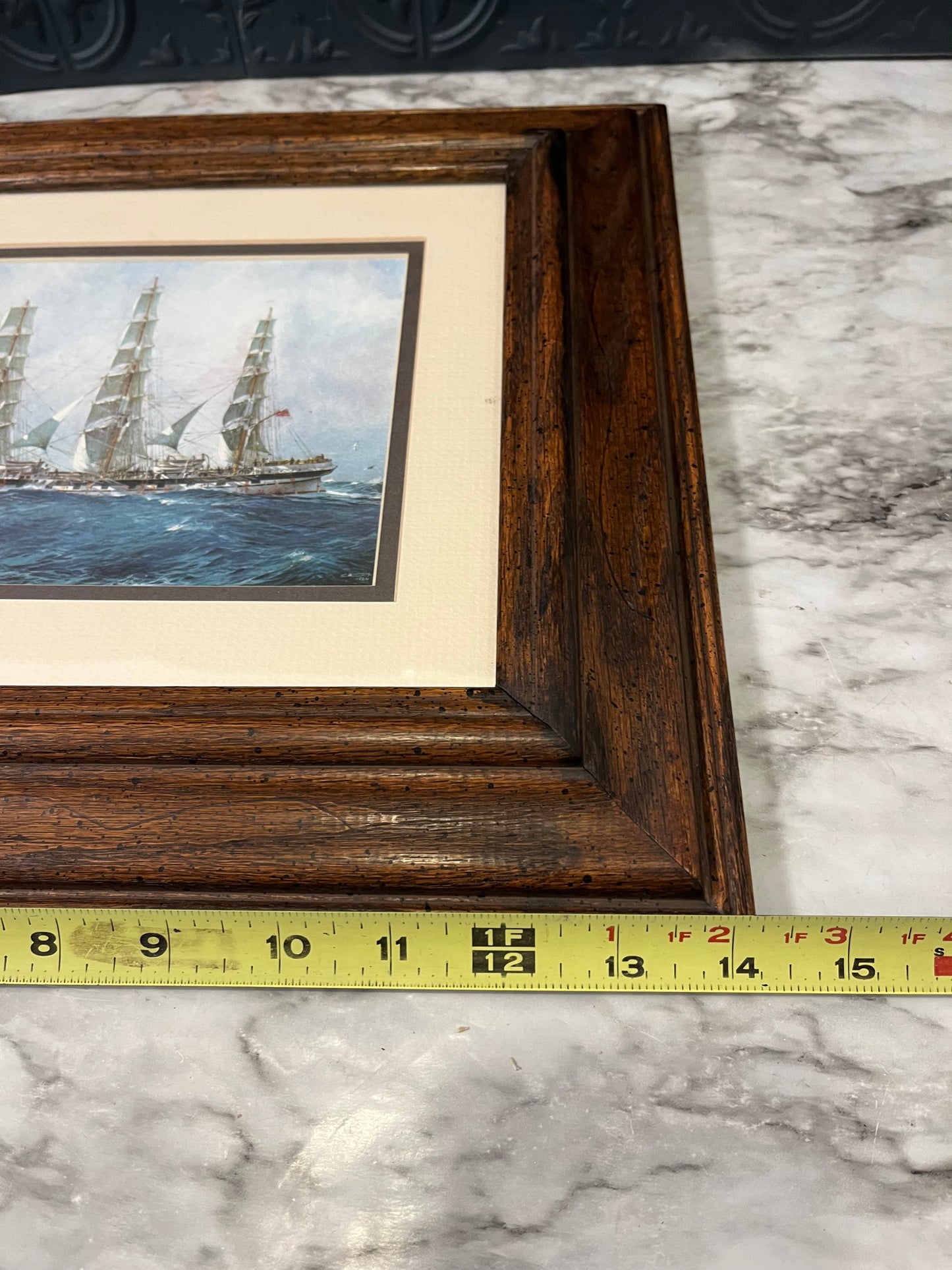 Framed print of Ship Cromdale