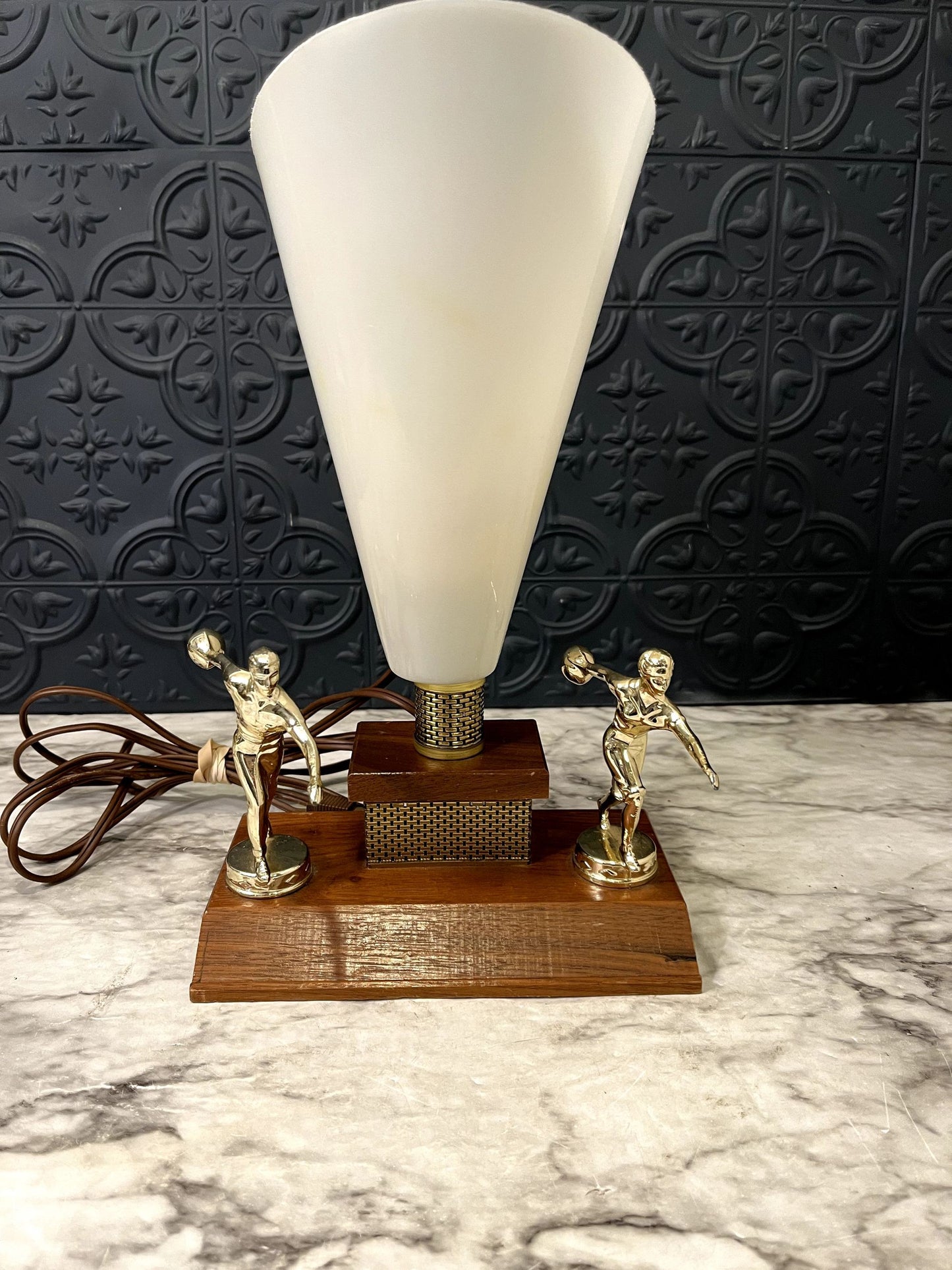 Vintage Bowling Lamp