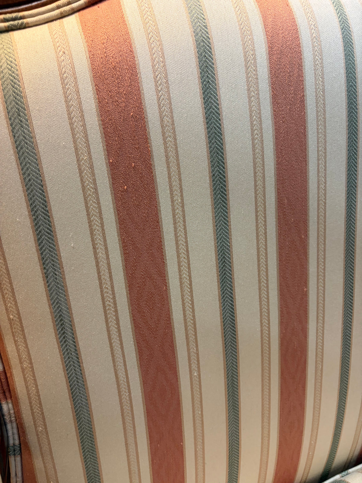 Sherril Furniture Stripe French Style Chair