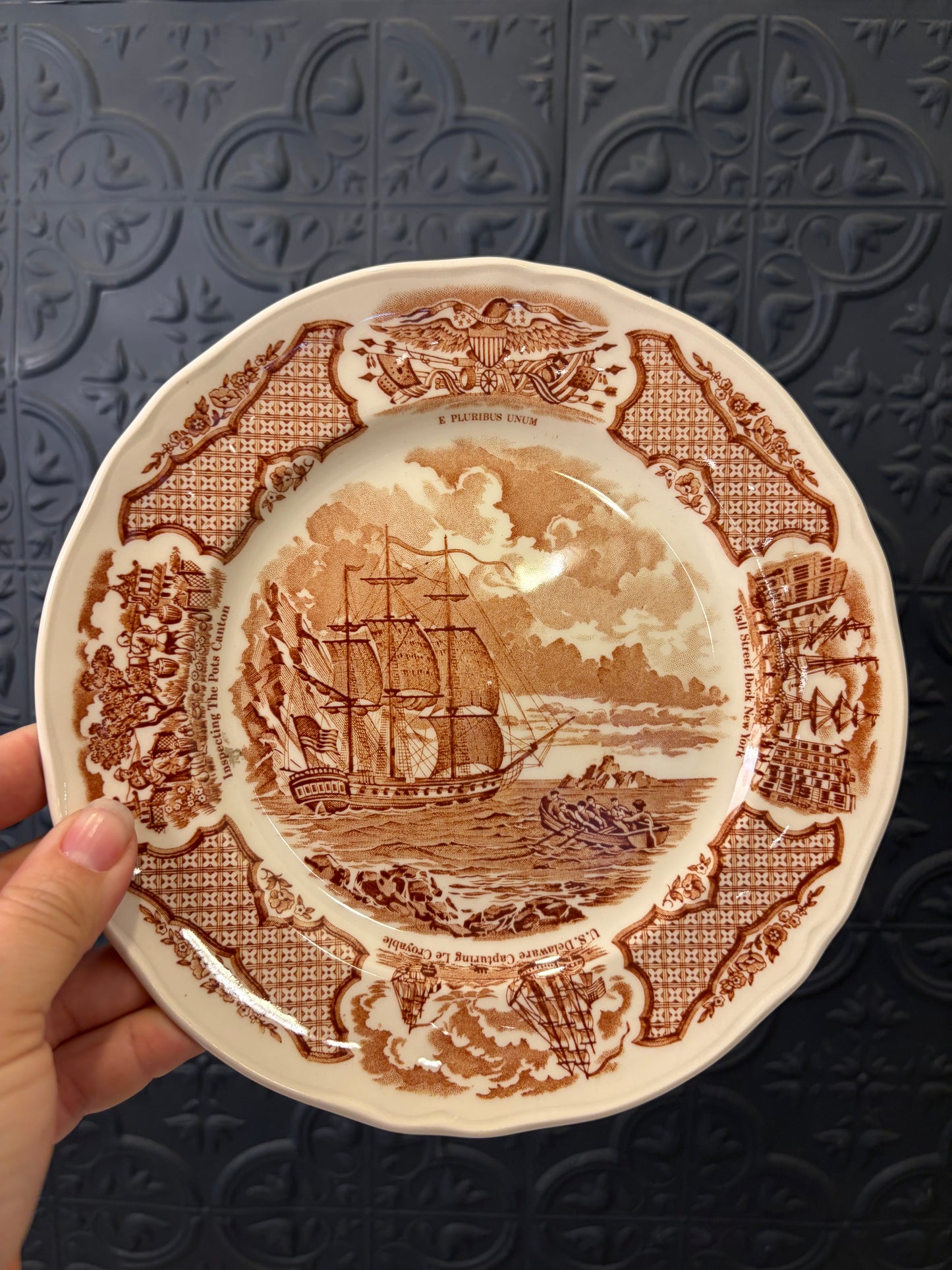 Fair Winds Dessert Plate