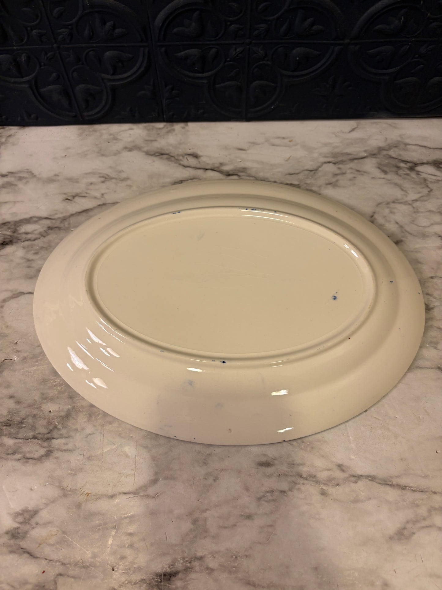 Blue and White Japanese Plate Small