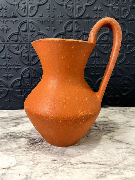 Verve Terra Cotta Pitcher