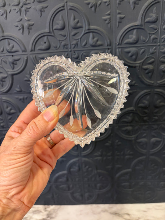 Wedgewood Crystal Heart Box