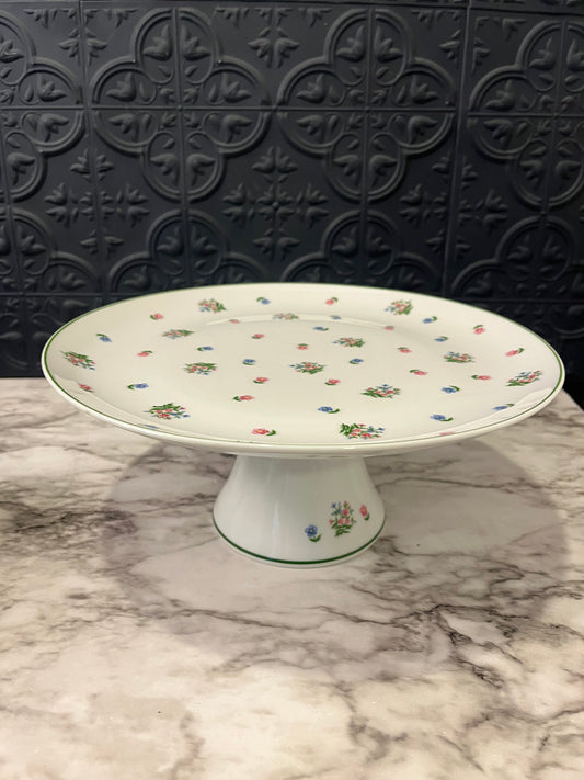 Andrea by Sadek Cake Stand with Florals