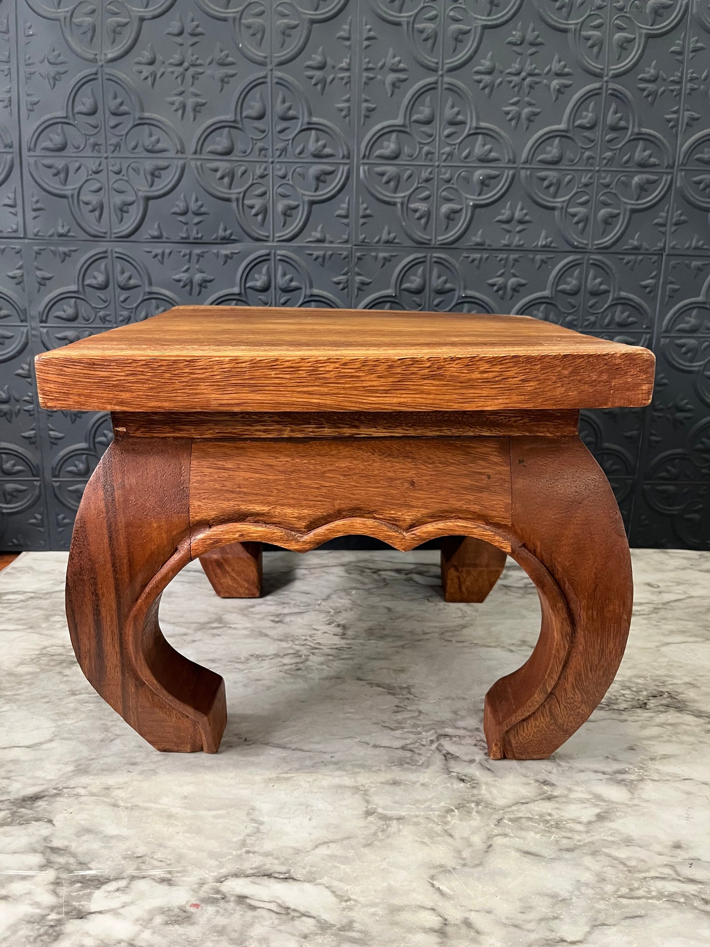 Wooden Opium/stool/plant Stand