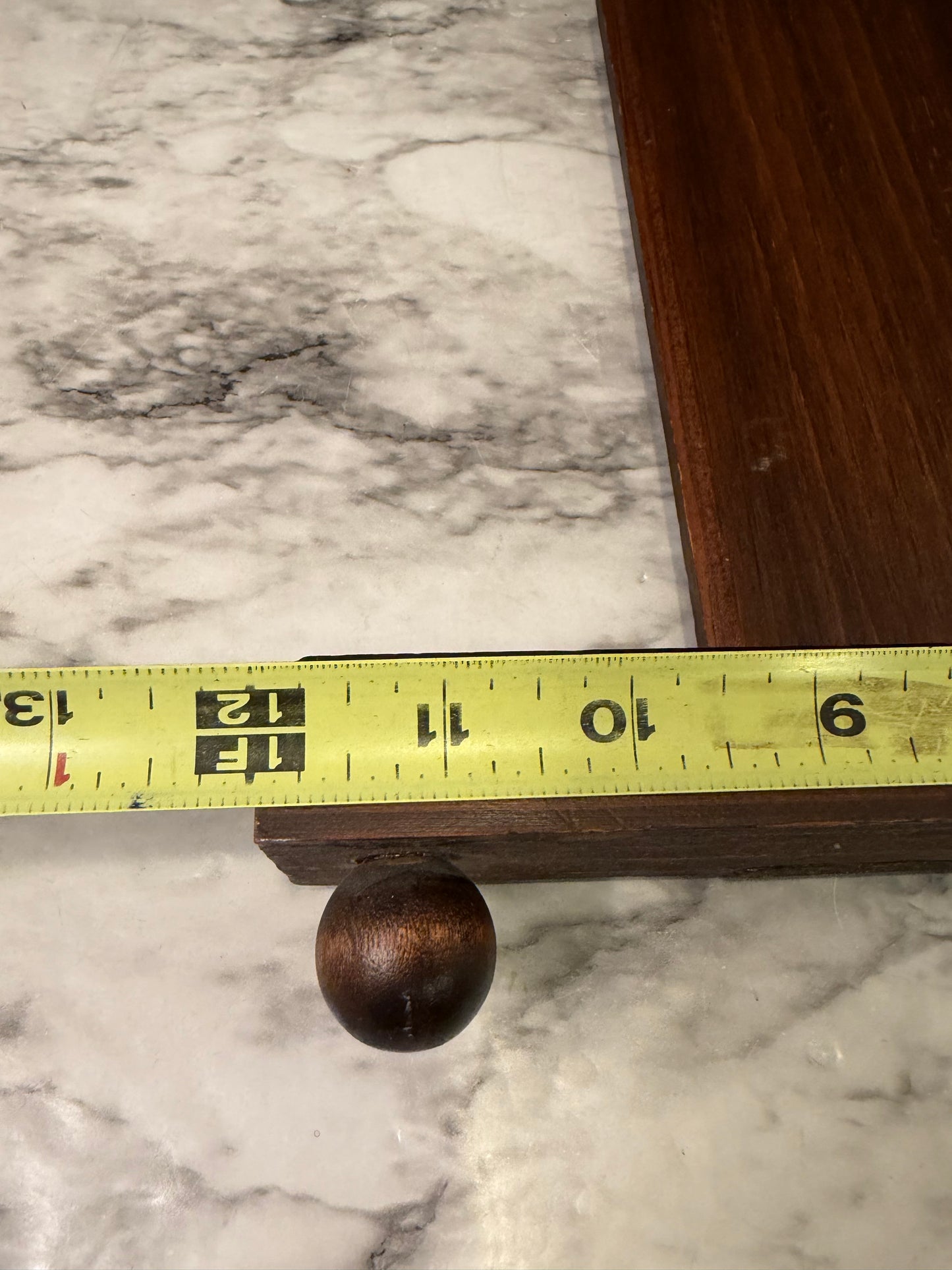 Dark Wood Kickstand Picture Easel