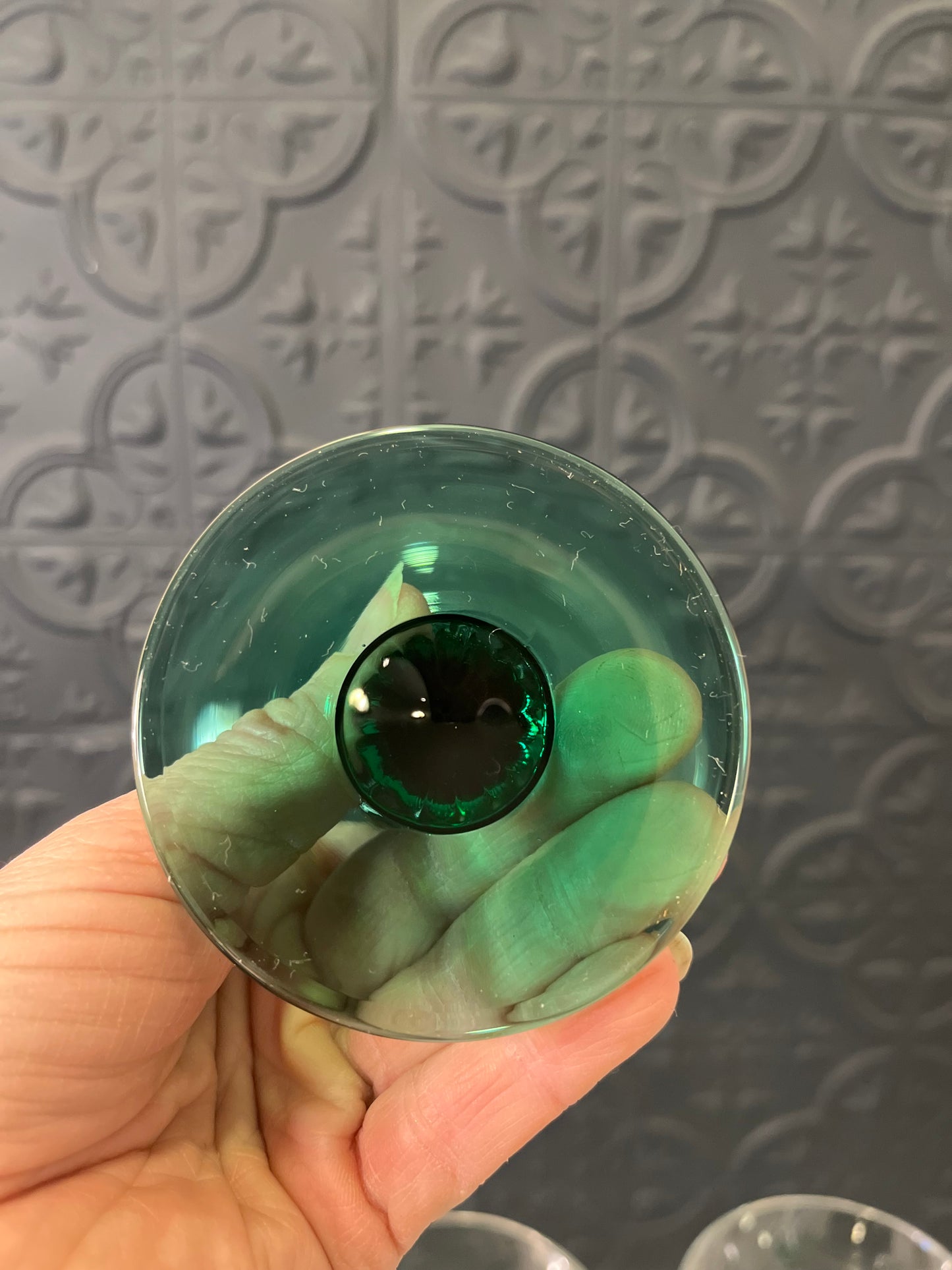 Set of 4 Cactus Stem Margarita Glasses