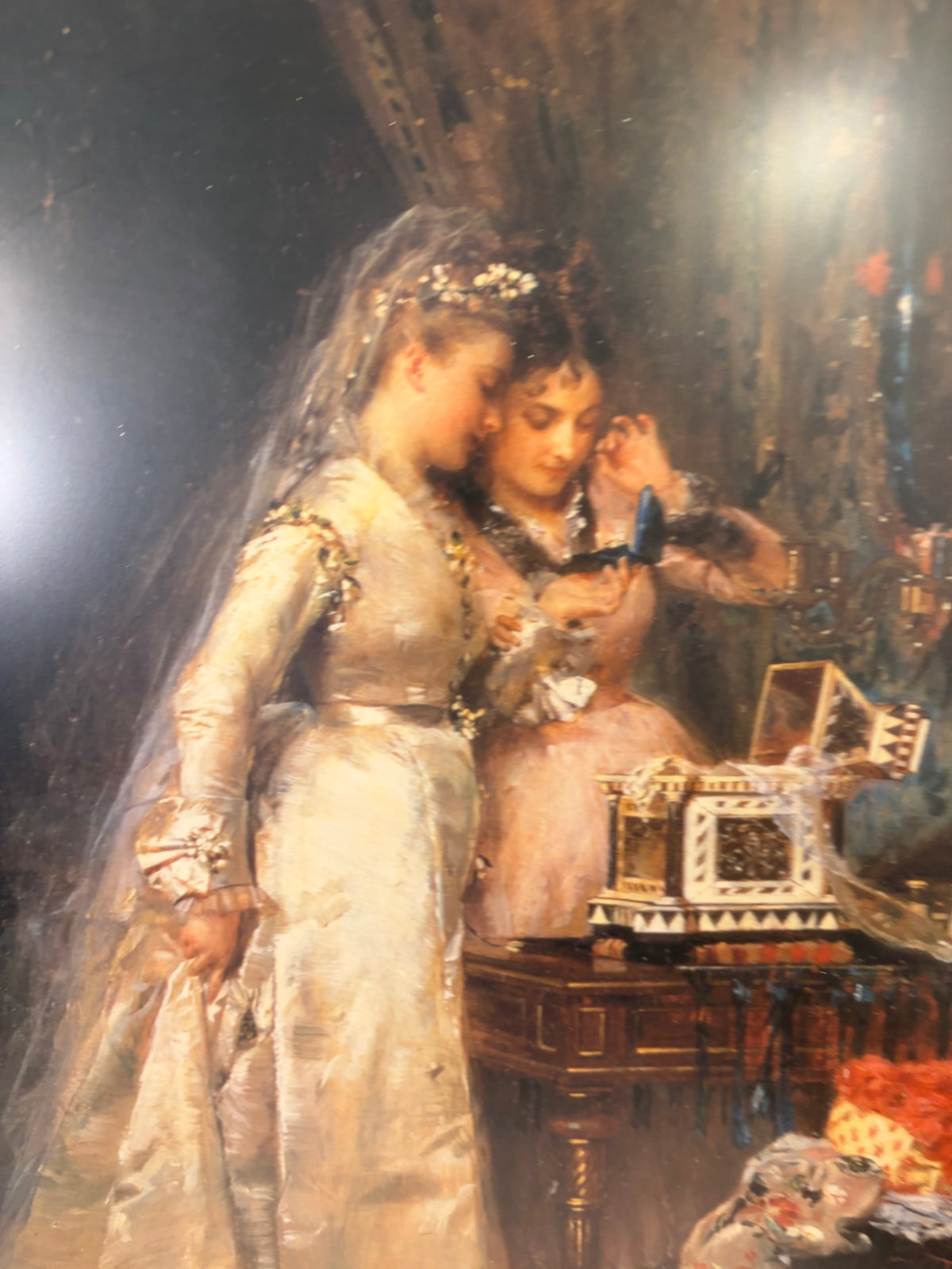 Her Wedding Day Print Framed