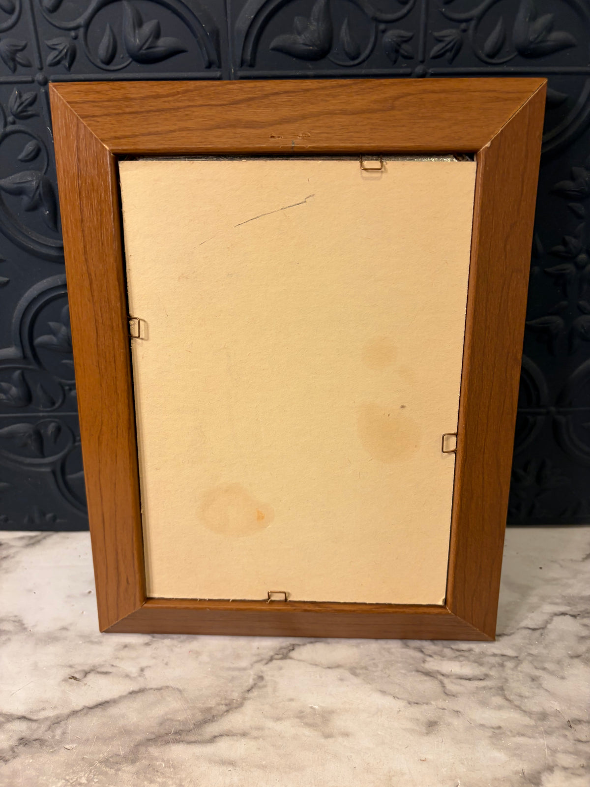 The Red Boy  Print on Board Framed