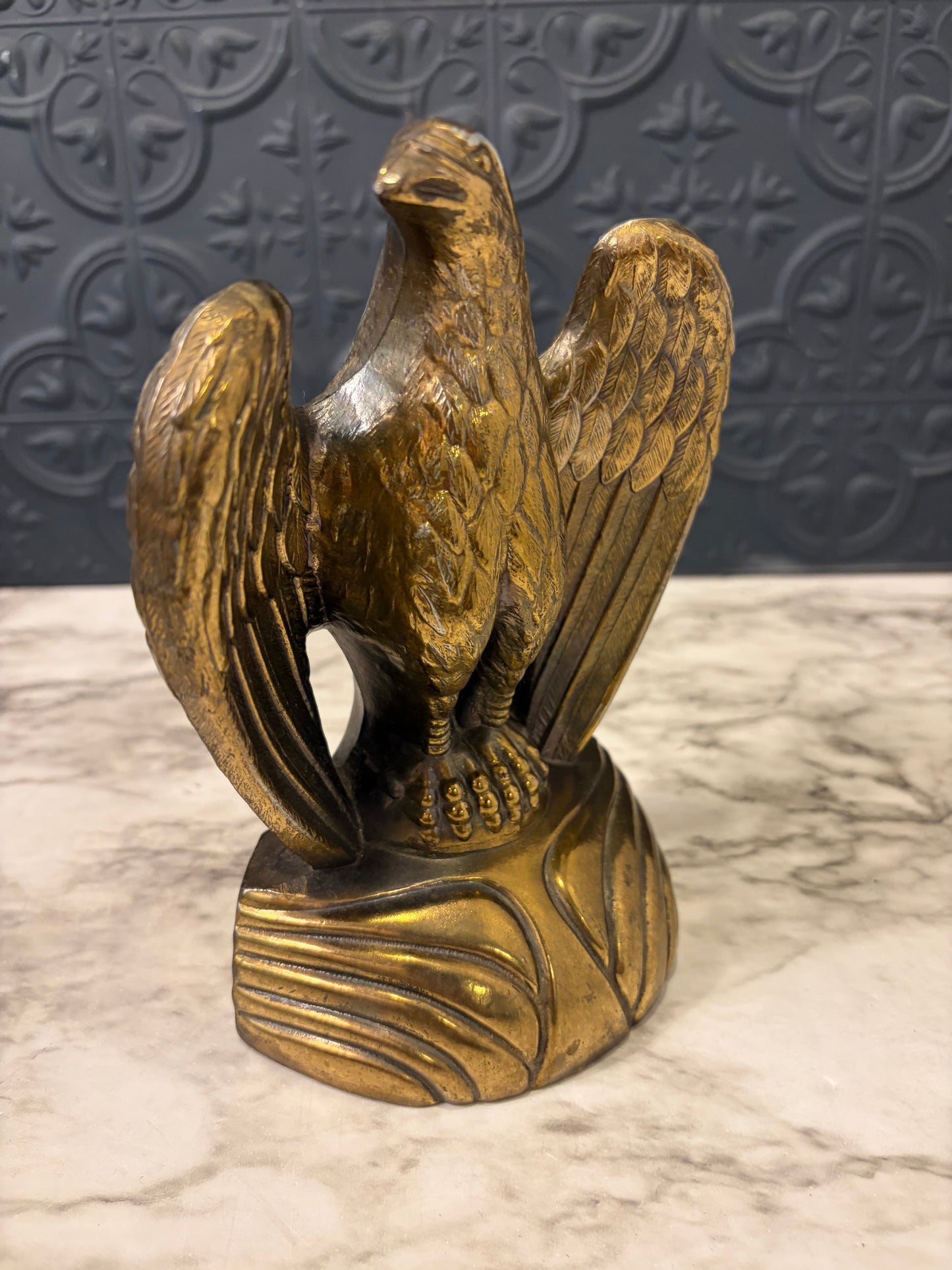 Brass Eagle Bookend - Only 1