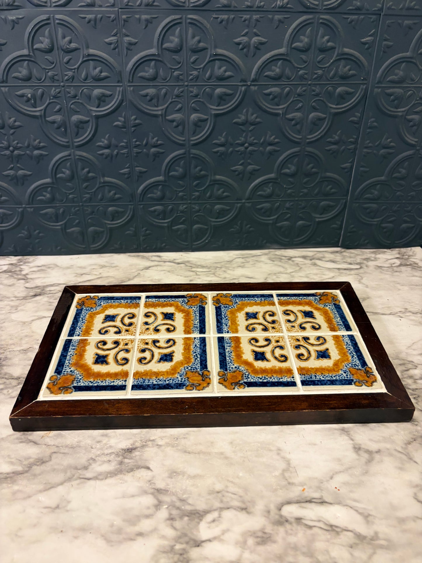 14" Tile Trivet Tray
