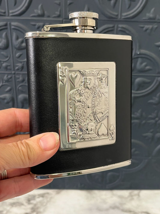 King of Hearts Flask