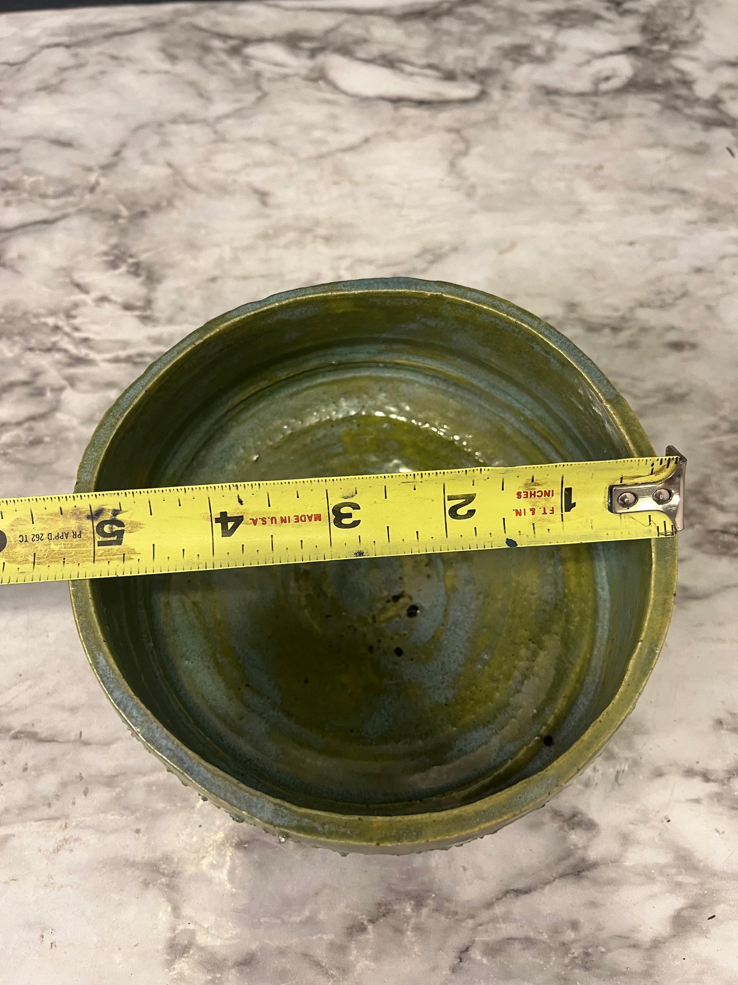 Green Studio Pottery Bowl