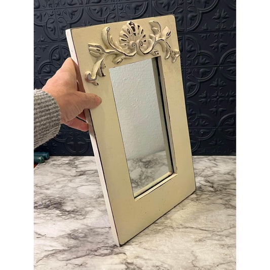 Cream Rectangle Mirror