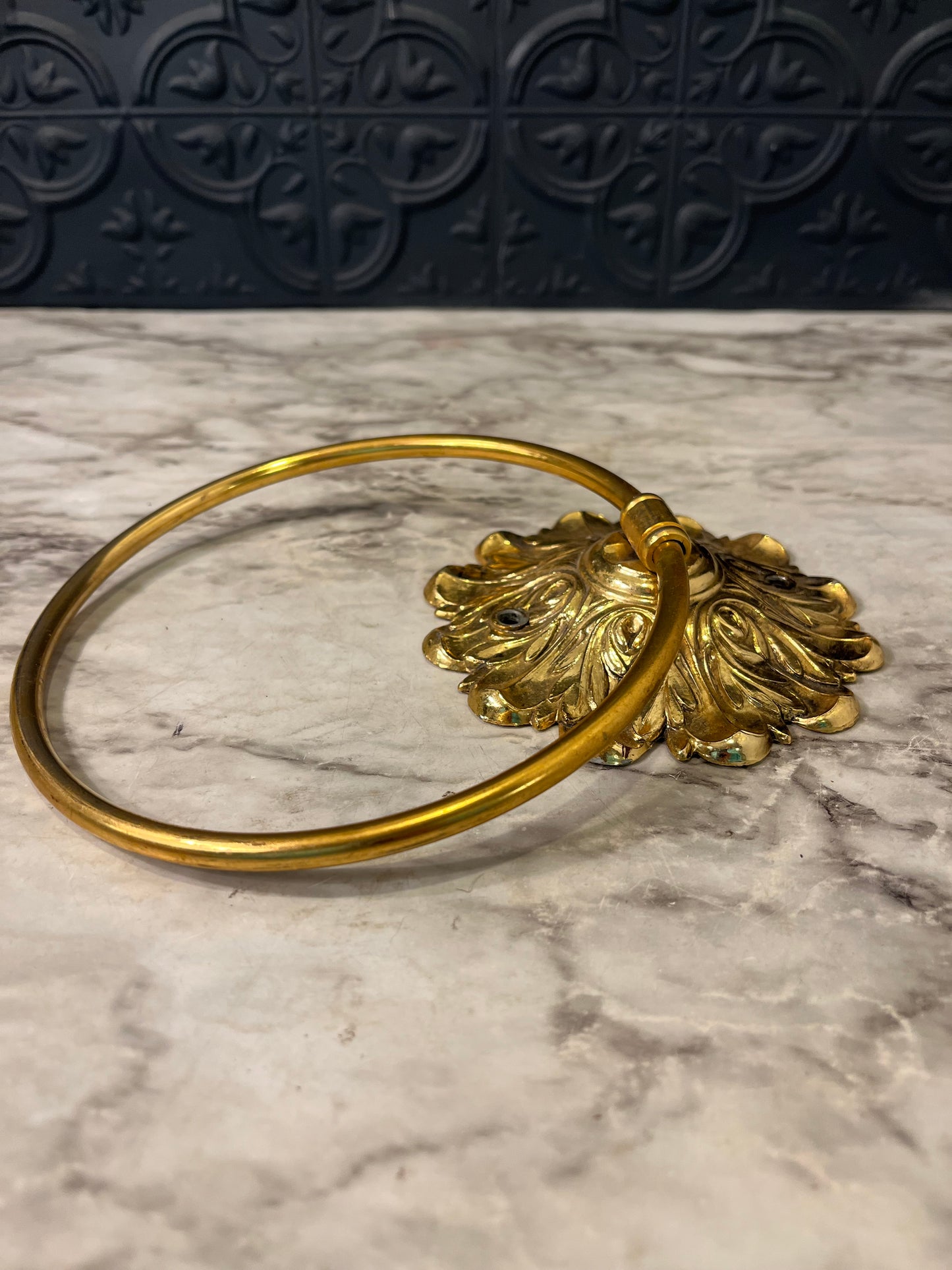 Brass Towel Ring