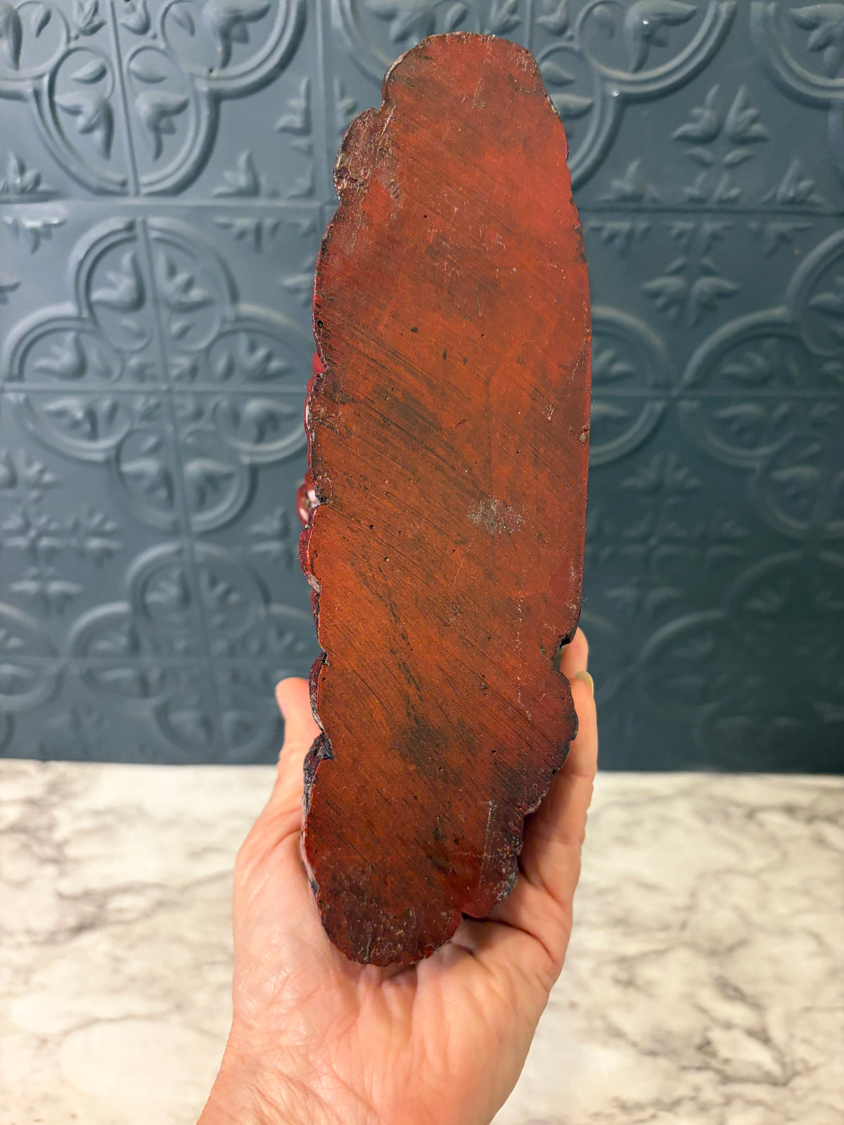 Red Running Horse Sculpture