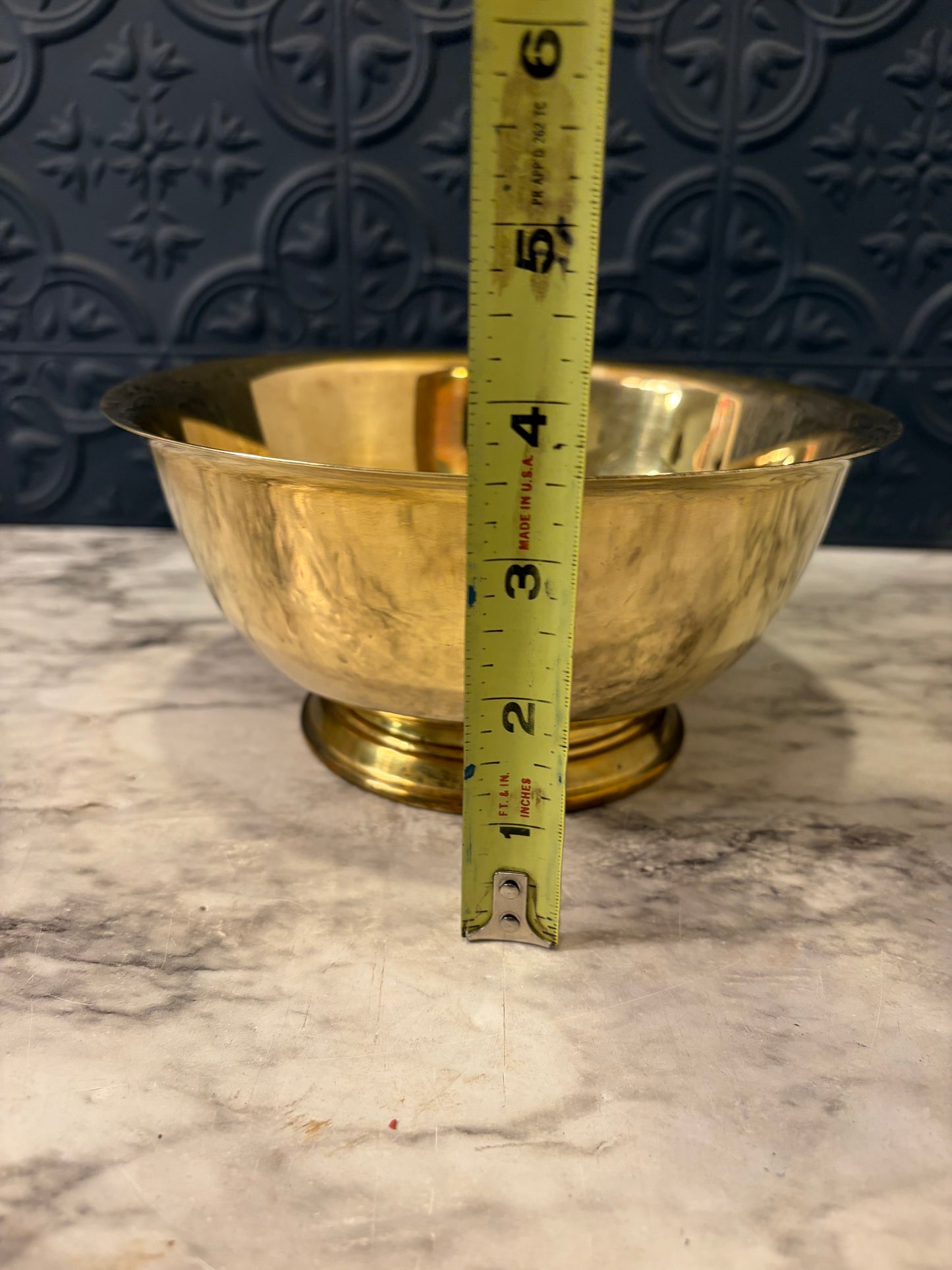 Round Brass Bowl Made in India
