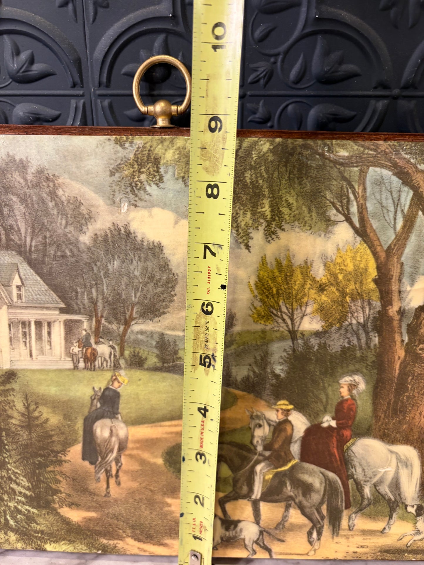 Summer in the Country Print on Wood