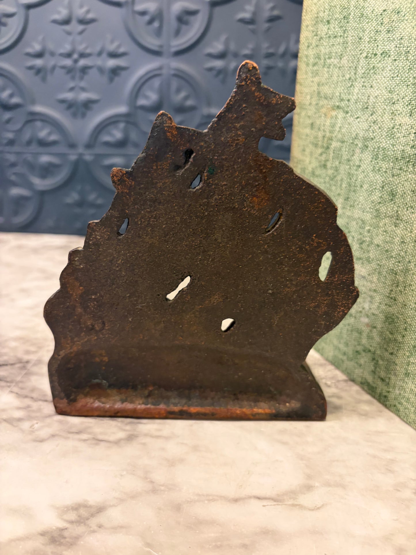 Cast Iron Ship Bookends or Door Stops