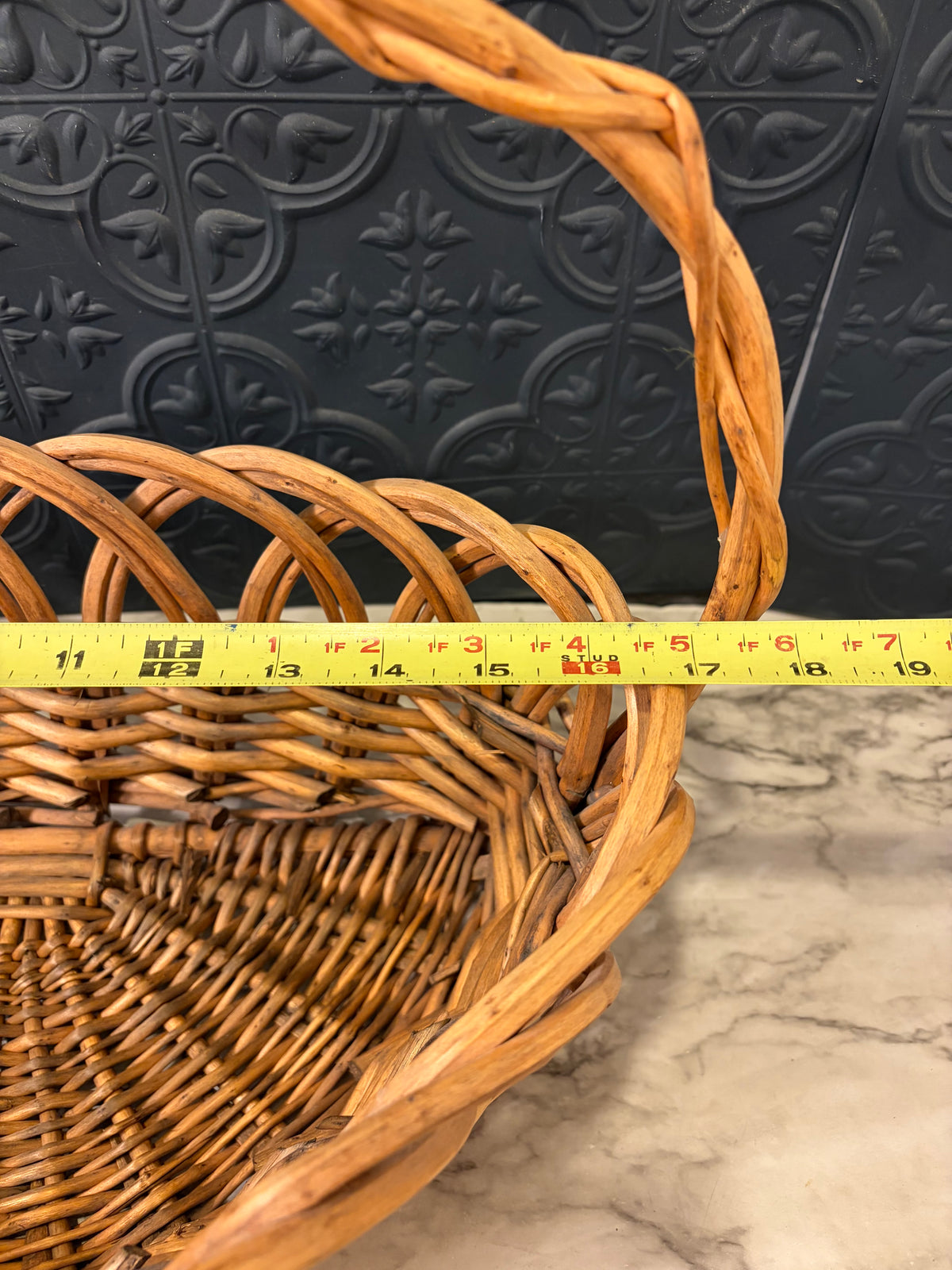 Large Wall Basket 18" Across