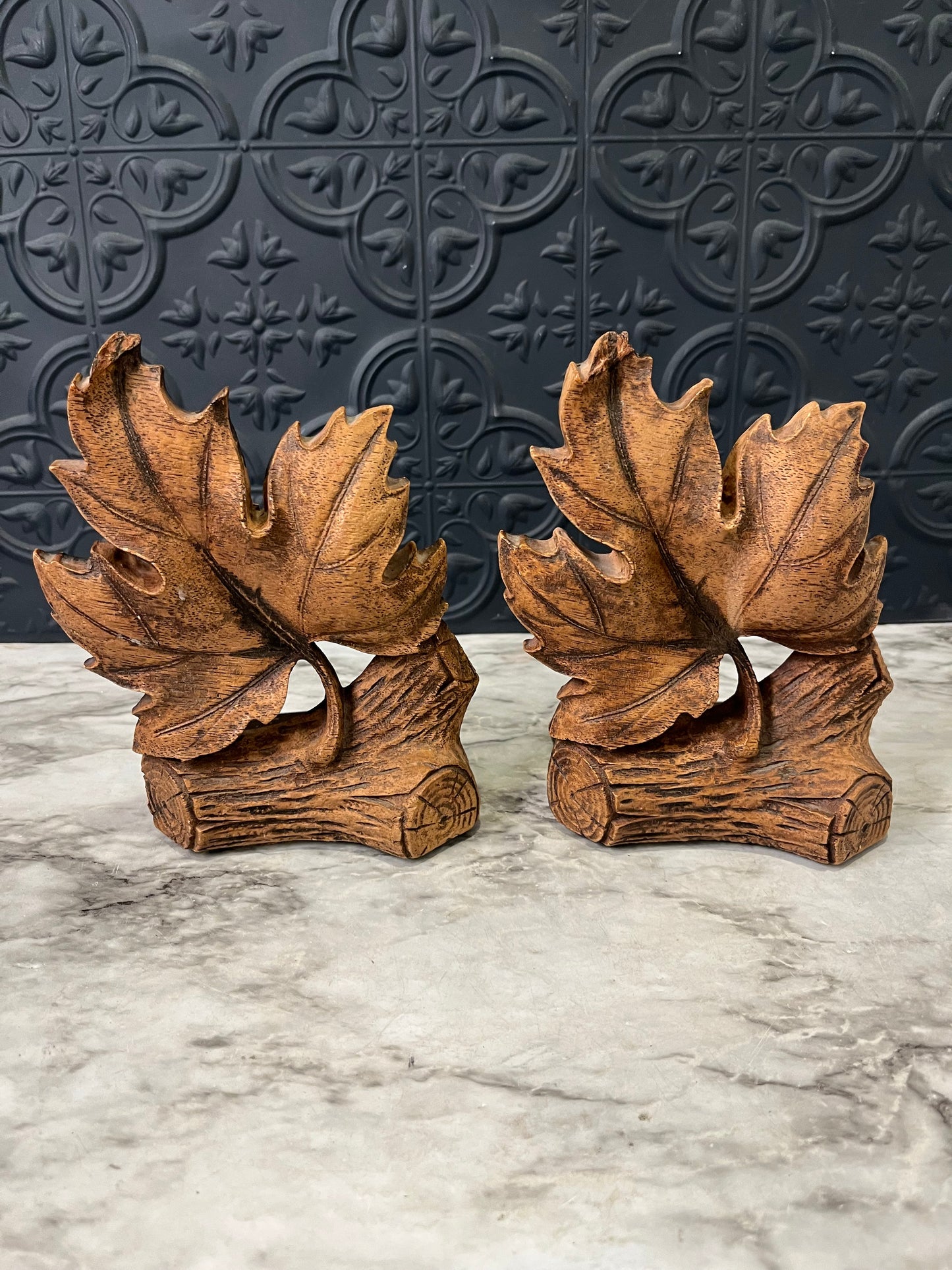 Maple Leaf Bookends