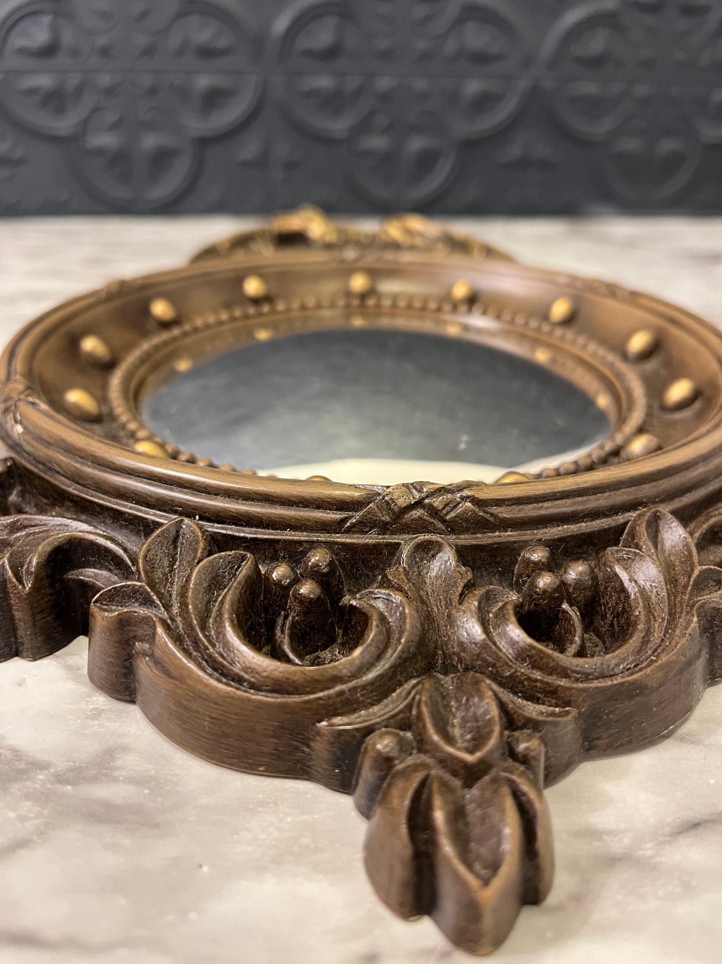 Homco Federal Eagle Convex Mirror