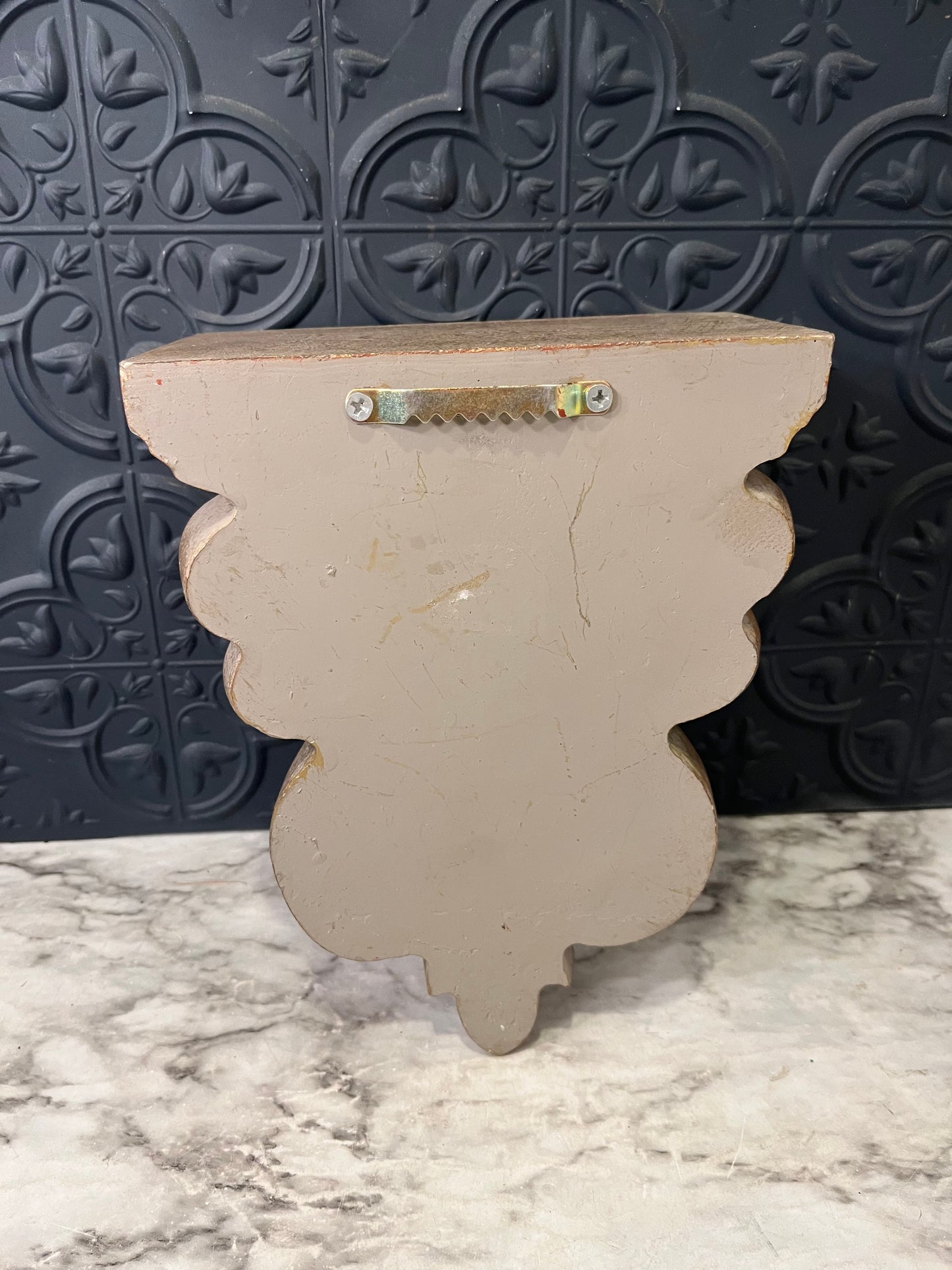 Champagne Colored Wall Ledge