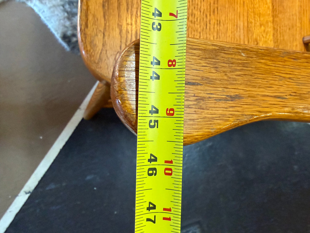 Amish Style Oak Bench