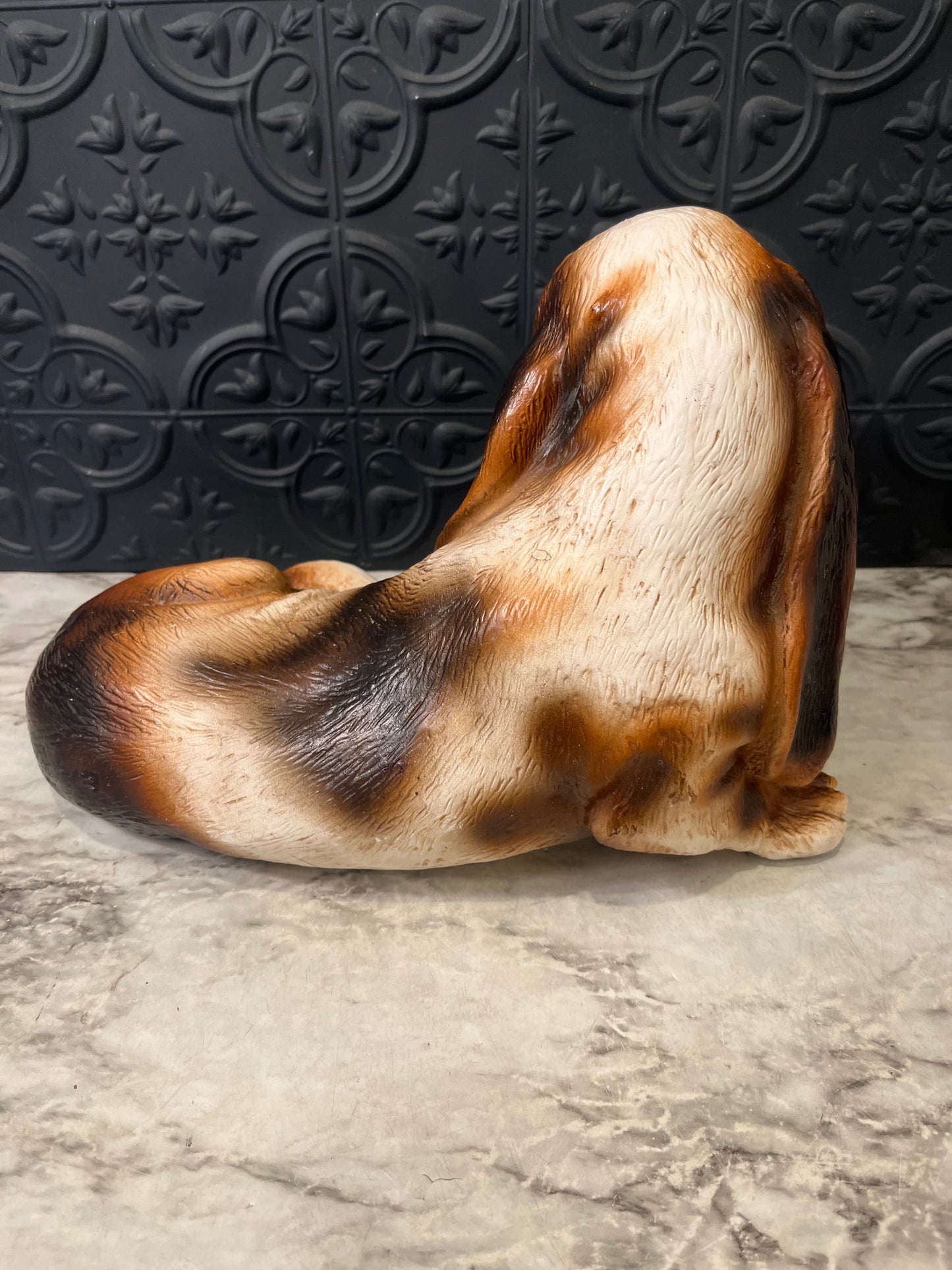 Large Resin Bassett Hound Figure