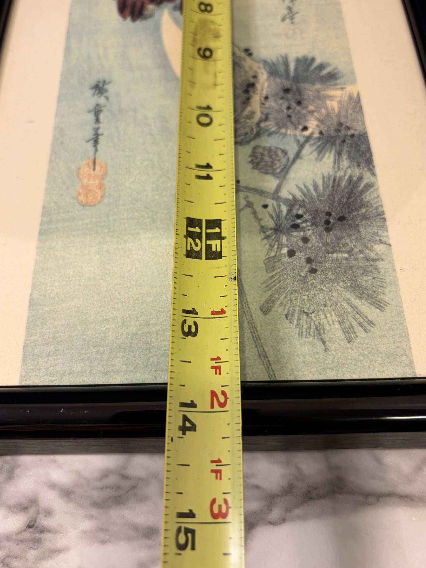 Black Framed Horned Owl