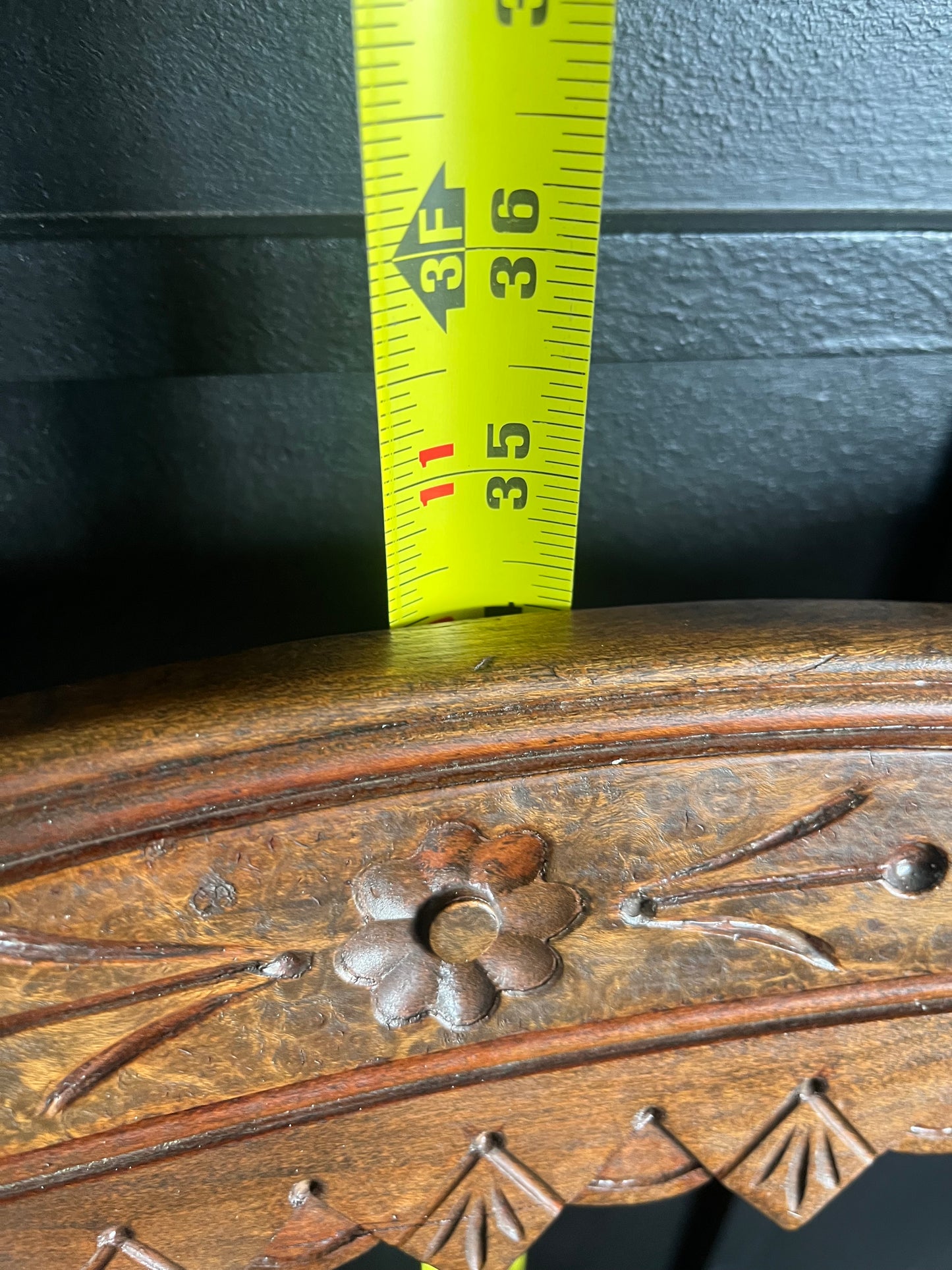 Eastlake Chair with Embroidered Seat