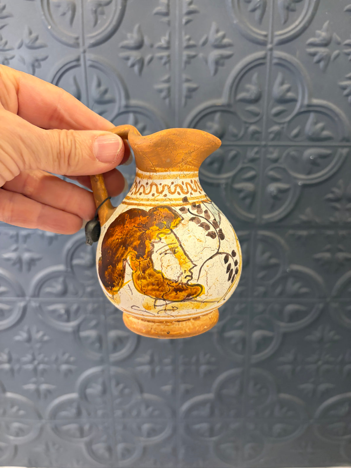 Small Greek Inspired Jug Style Pitcher