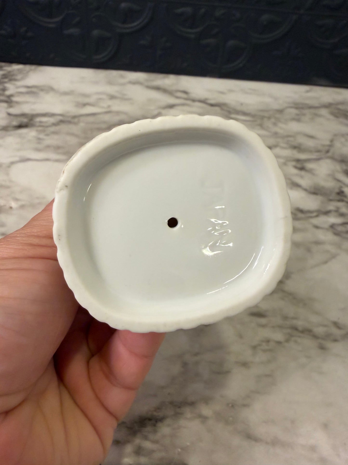 Toothbrush Holder with Flowers