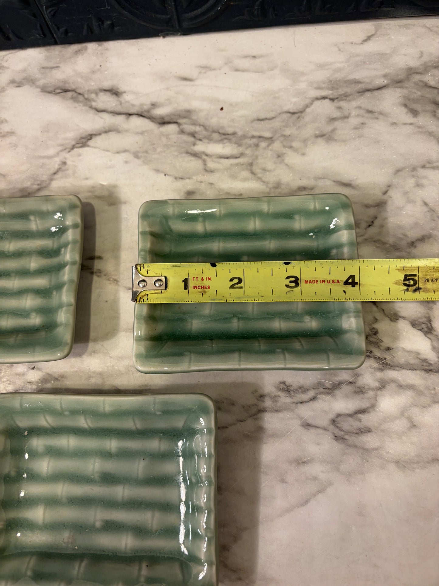 Set of 3 Green Sushi Dishes