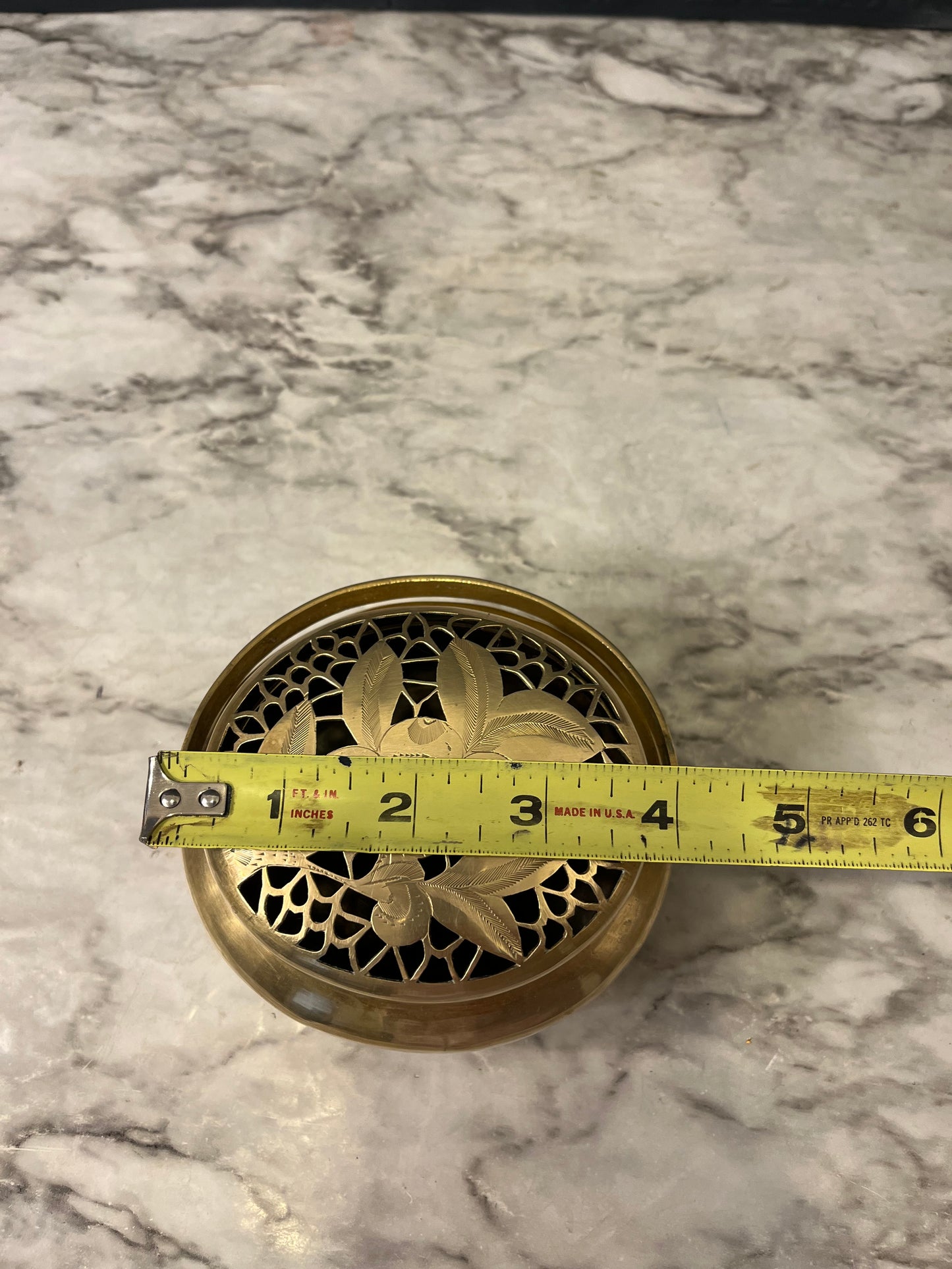 Antique Brass Chinese Hand Warmer