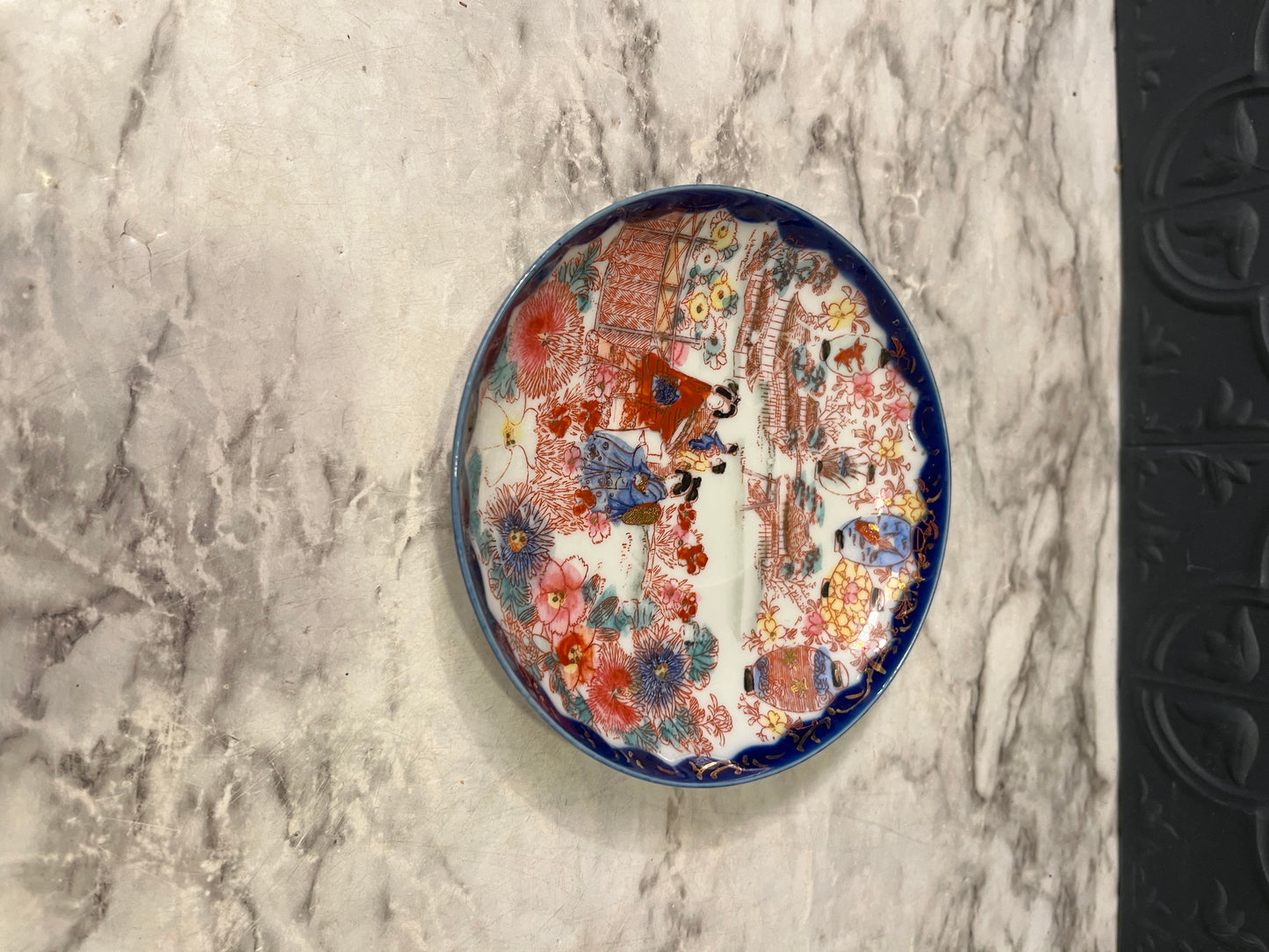 Geisha Girl Porcelain Plate 5.25"