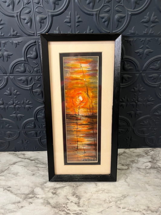 Origin Sunset Artwork from Ghana