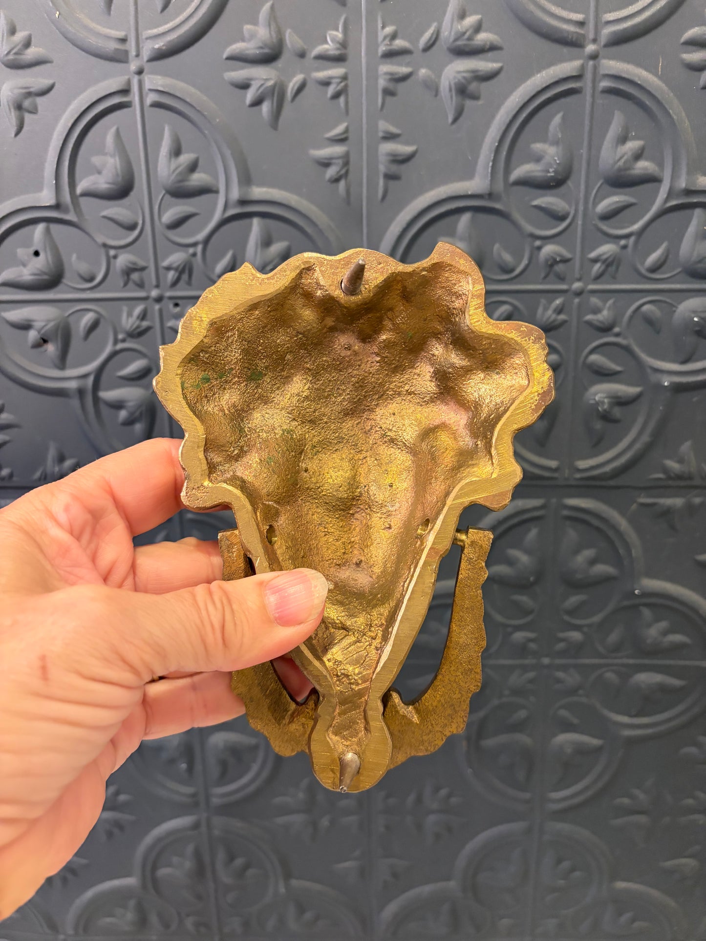 Brass Goddess Door Knocker