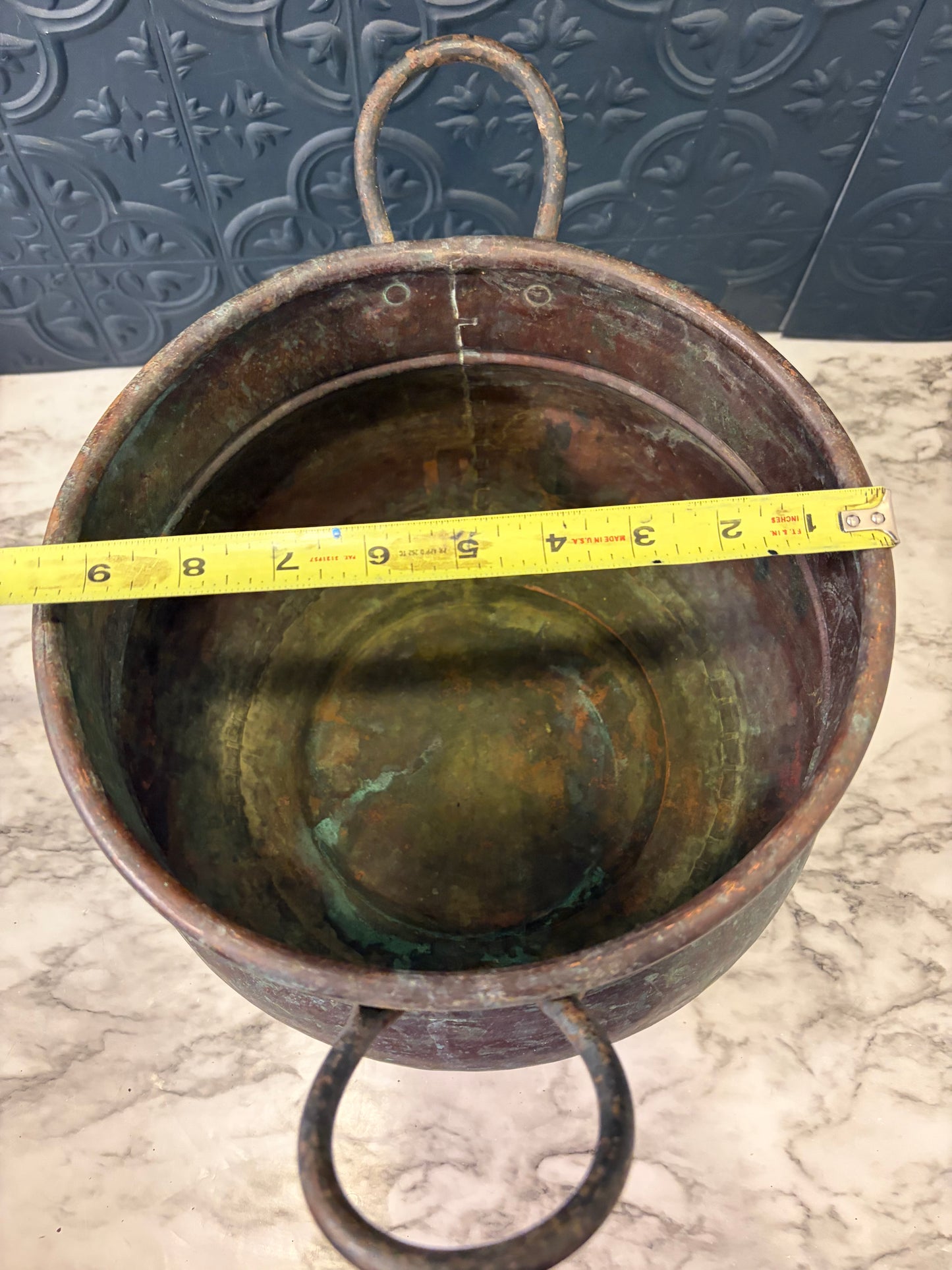 Copper Cache Pot